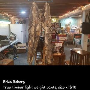 True Timber light weight hunting pants